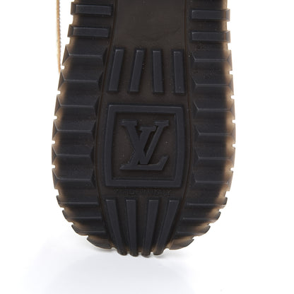 Louis Vuitton Calfskin Monogram Run Away Sneakers 38 White 6 of 8