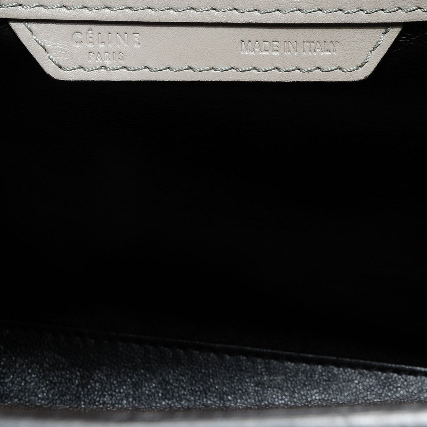 Python Smooth Calfskin Micro Luggage Pearl
