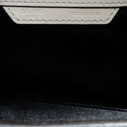Celine Python Smooth Calfskin Micro Luggage Pearl 5 of 8