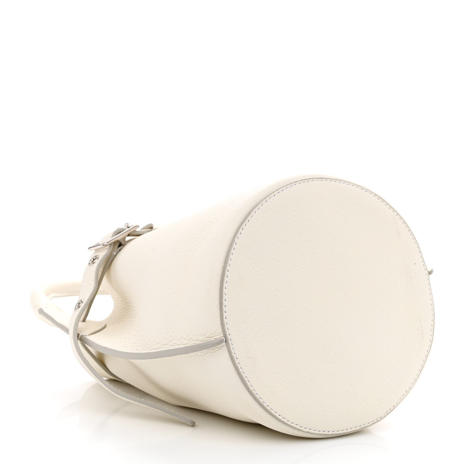 Celine Supple Grained Calfskin Nano Big Bag Bucket White 4 of 10