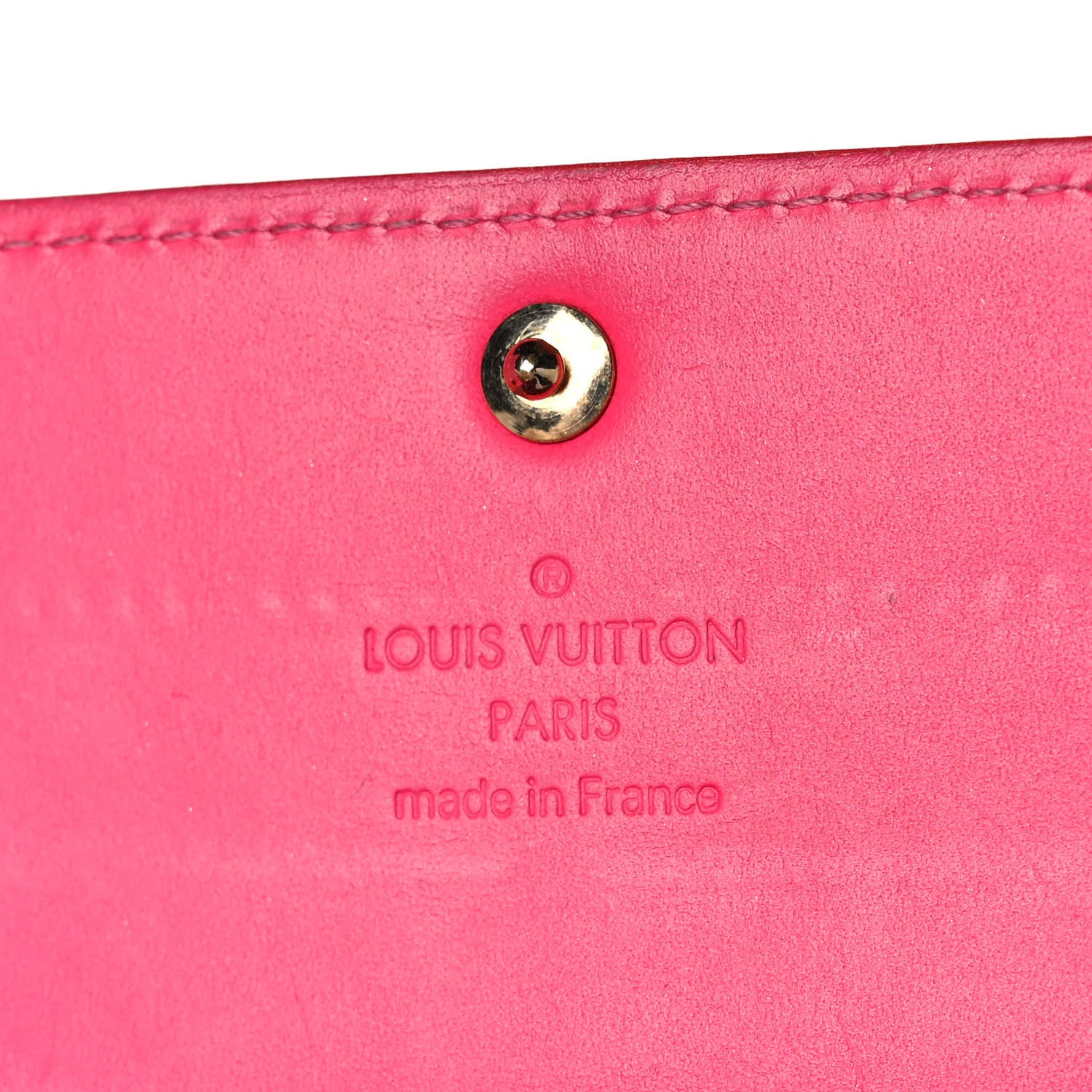 Louis Vuitton Vernis Sarah Wallet Rose Pop 10 of 15