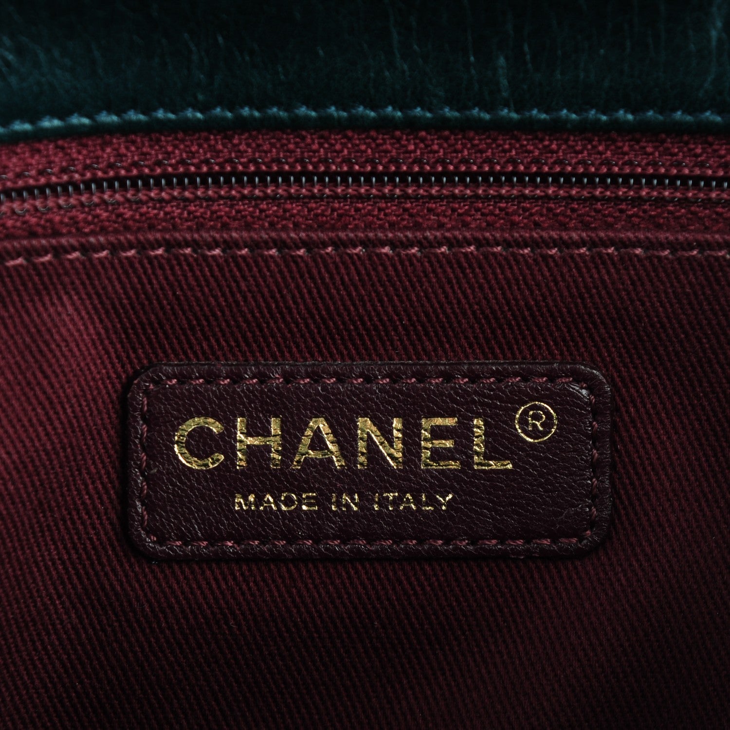 Chanel Glazed Calfskin Quilted Perfect Edge Large Flap Green 6 of 8