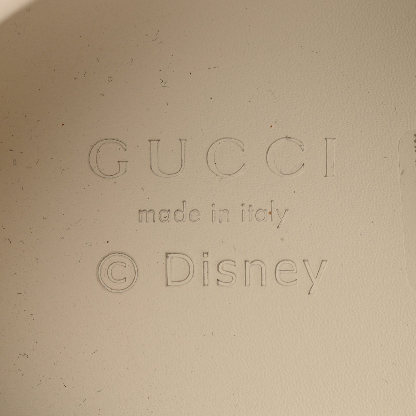 X DISNEY Mini Vintage GG Supreme Monogram Mickey Mouse Womens Ace Sneakers 35 Beige Vintage Sun Oil