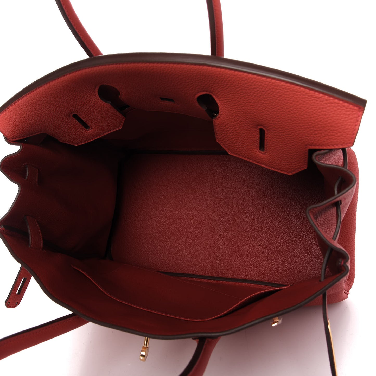 Togo Birkin 35 Rouge Tomate