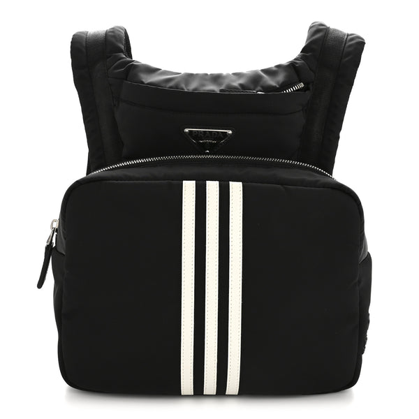 Prada X ADIDAS Re-Nylon Backpack Black 1838205 – FASHIONPHILE