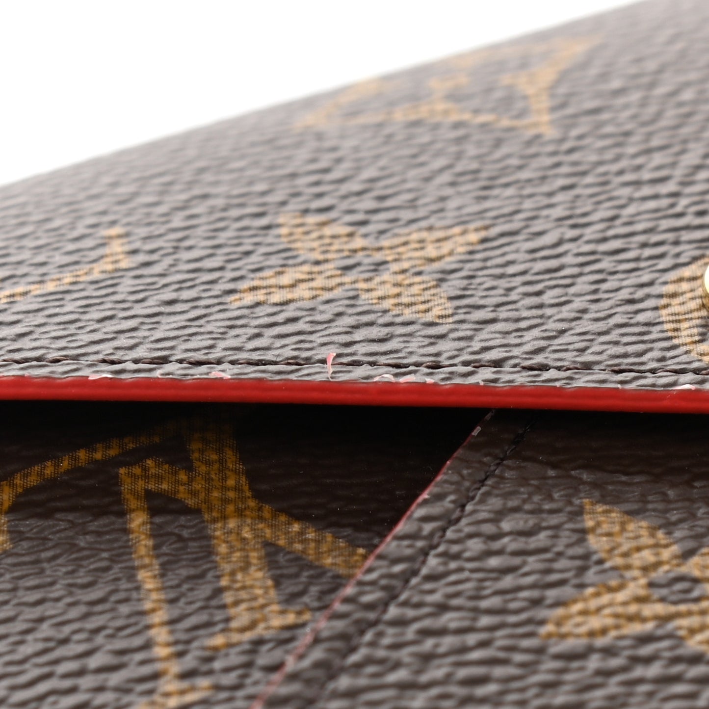 Monogram Medium Kirigami Pochette Insert Coquelicot