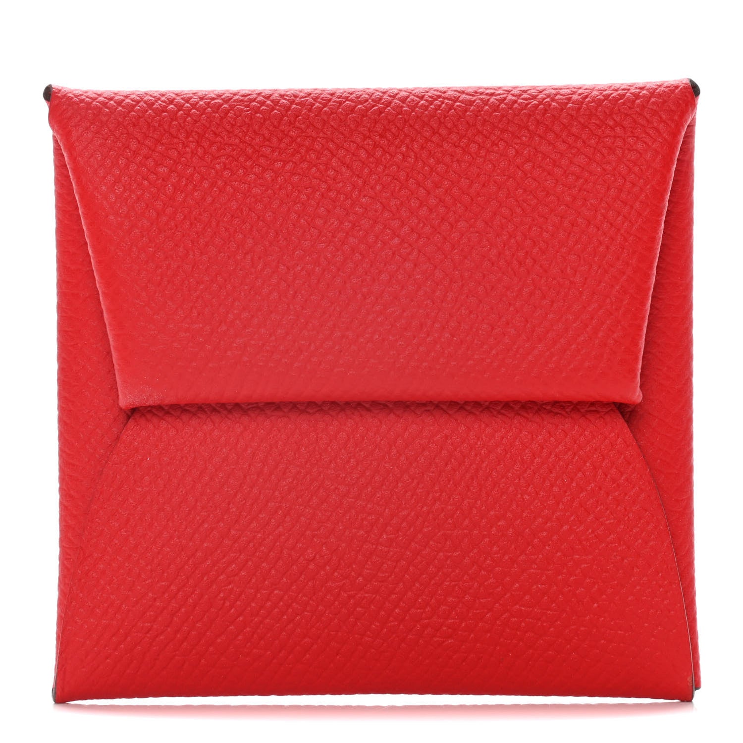 Hermes Epsom Bastia Coin Purse Rouge De Coeur 1 of 7
