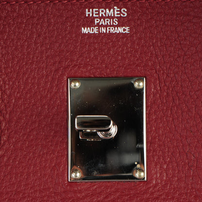 Hermes Taurillon Clemence JPG Birkin 42 Rouge H 13 of 25