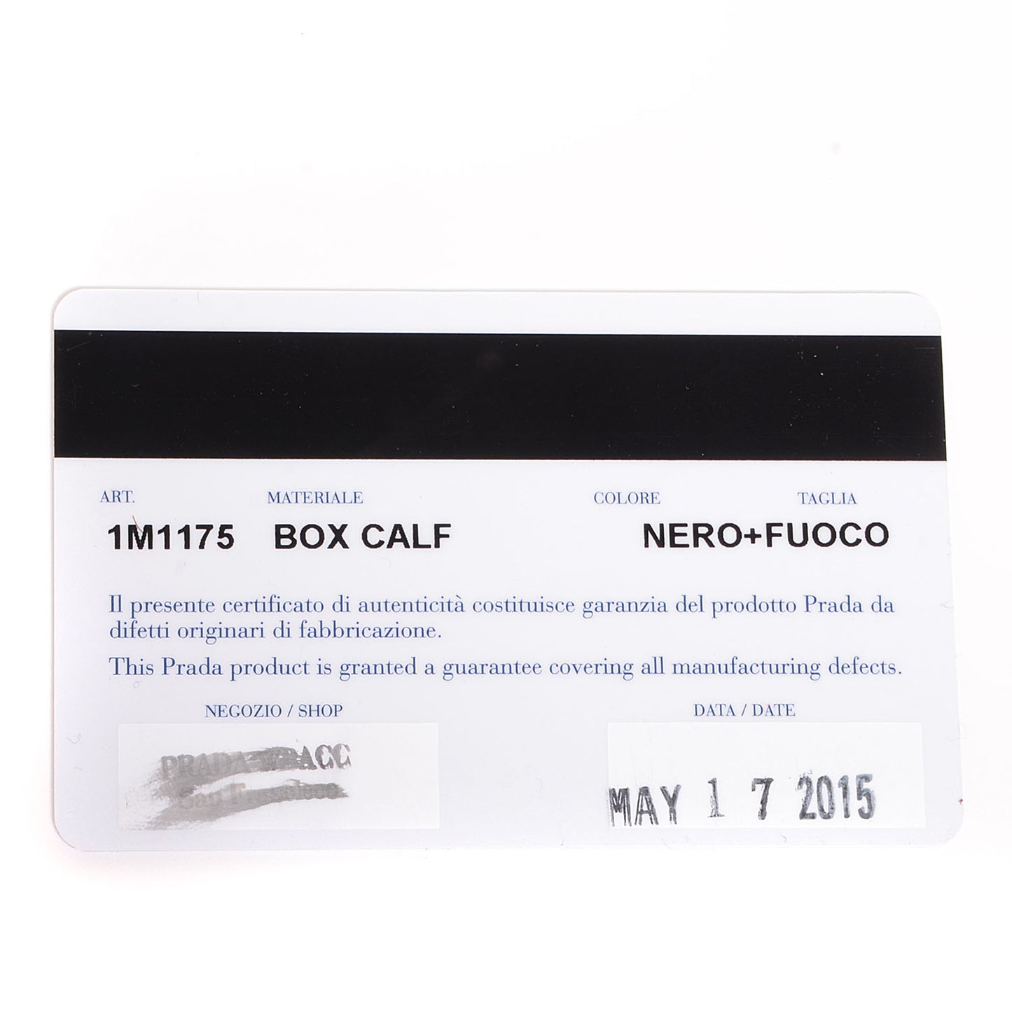 Box Calfskin Envelope Wallet Black Fuoco