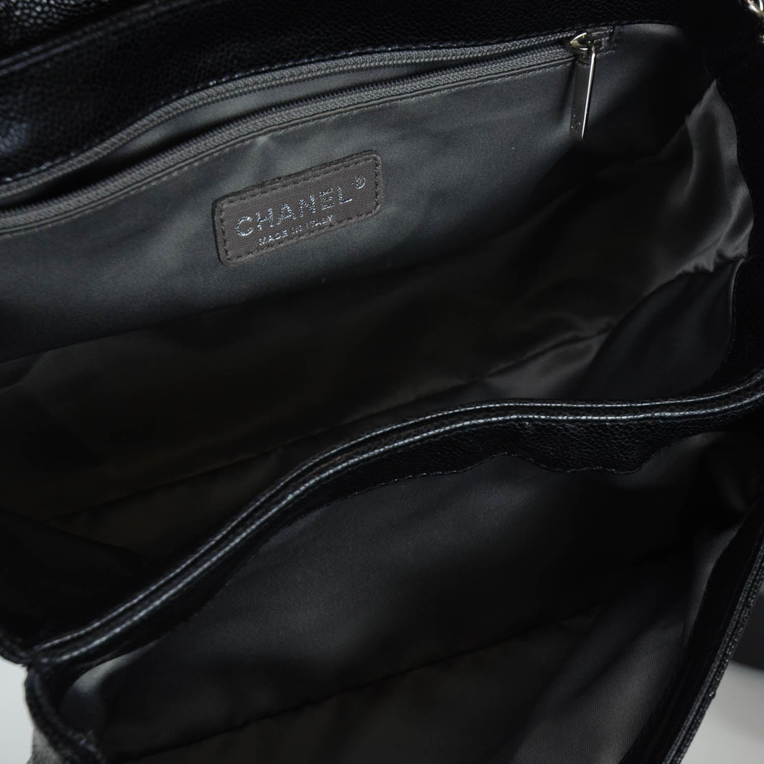 Chanel Caviar Mademoiselle Flap Bag Black 8 of 10
