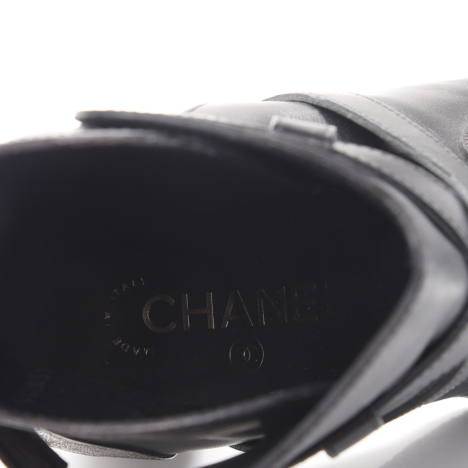 Chanel Calfskin Ankle Boots 41 Black 9 of 10