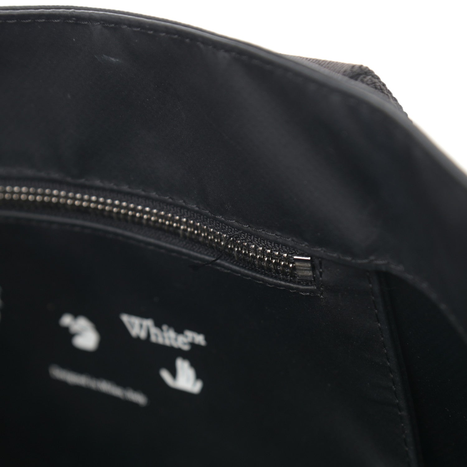Off-White Nylon Sculpture Tote Bag Black 12 of 13