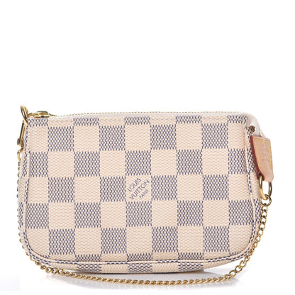 Louis Vuitton Damier Azur Mini Pochette Accessories 1 of 8