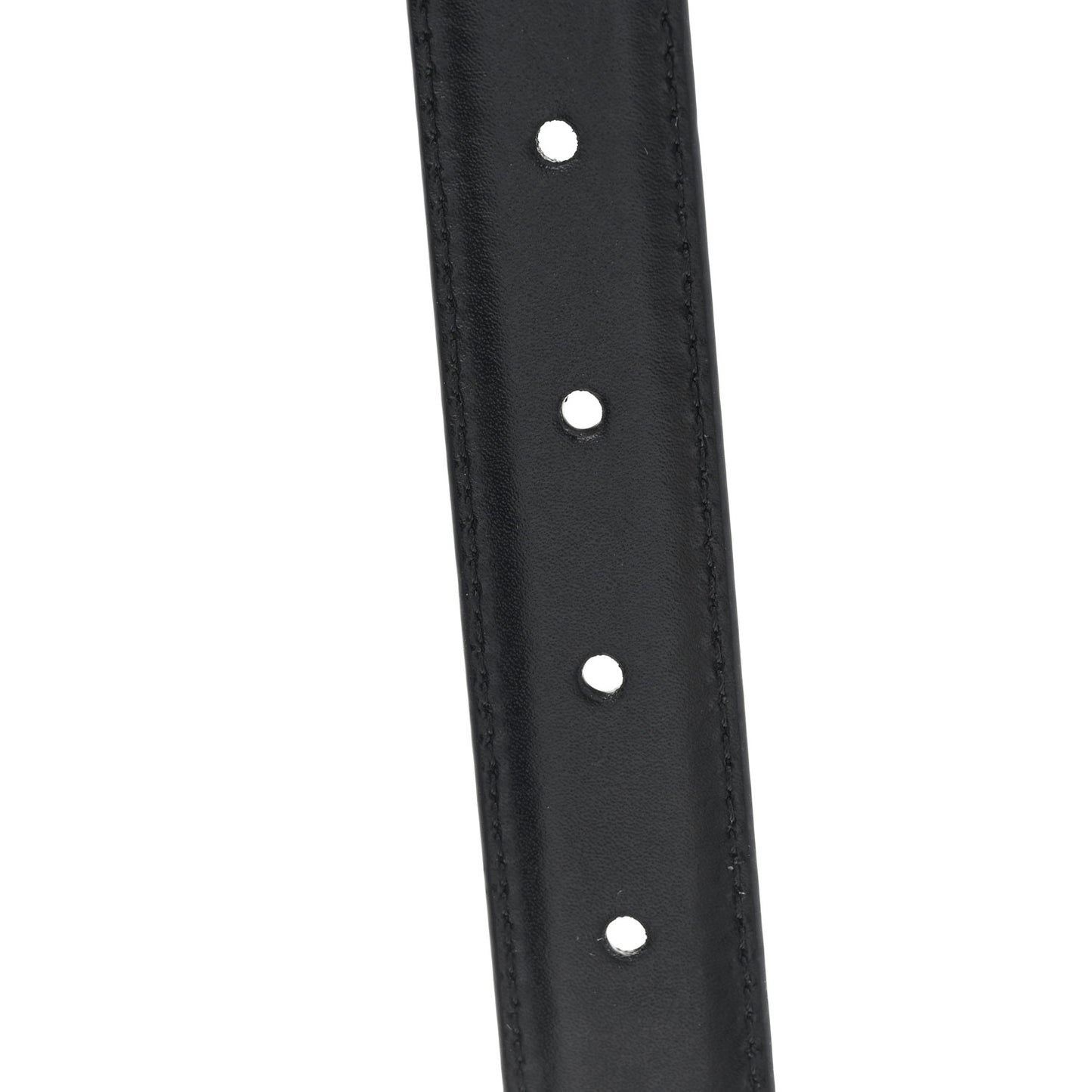 Box Calfskin Small 18mm Triomphe Belt 80 32 Black