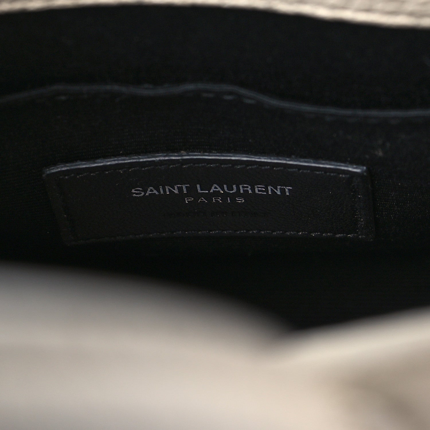 Saint Laurent Grained Calfskin Nano Sac de Jour Dove White 6 of 14