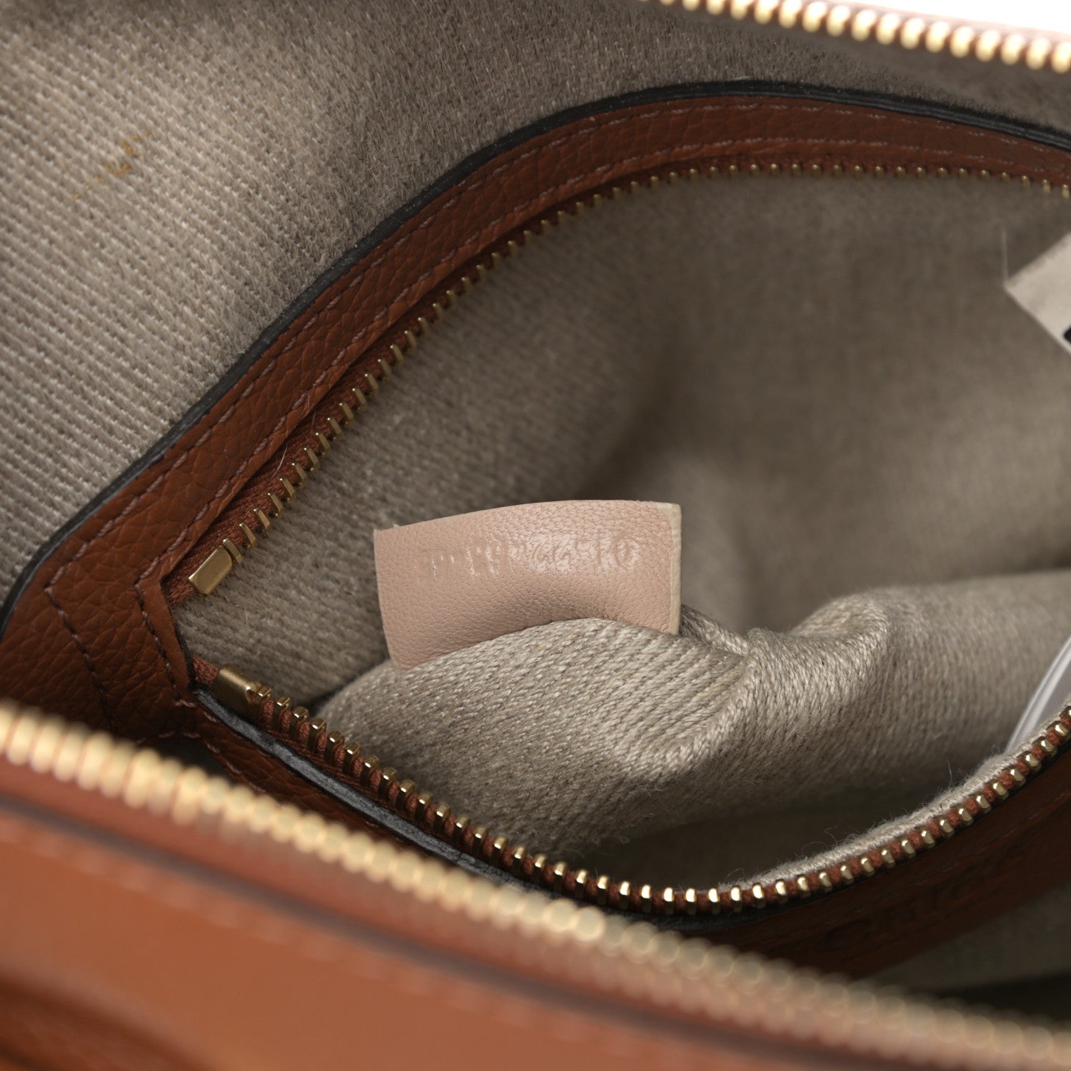 Chloe Calfskin Small Marcie Satchel Tan 7 of 13