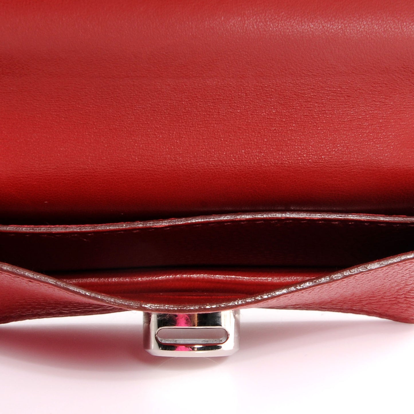 Togo Dogon Card Case Rouge Garance