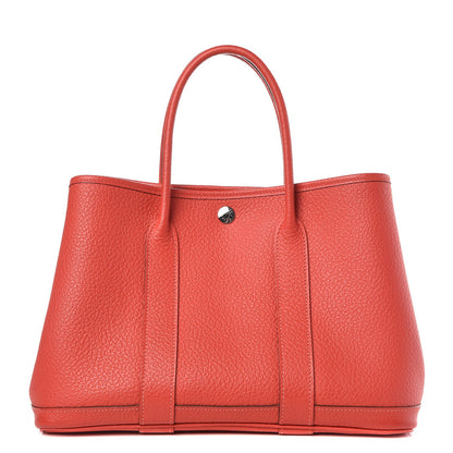 Hermes Vache Country Garden Party TPM 30 Rouge Pivoine 1 of 7