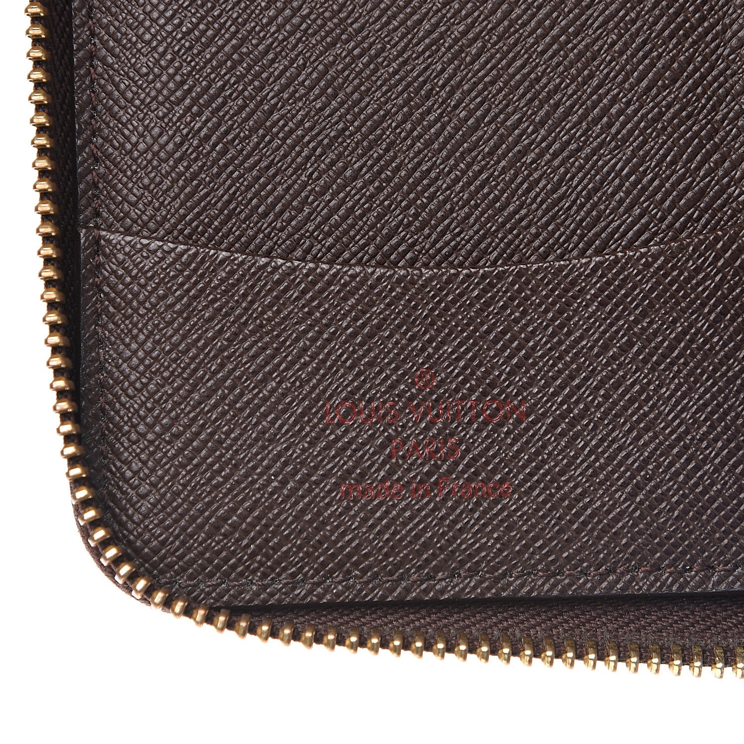 Louis Vuitton Damier Ebene Zippy Compact Wallet 5 of 9