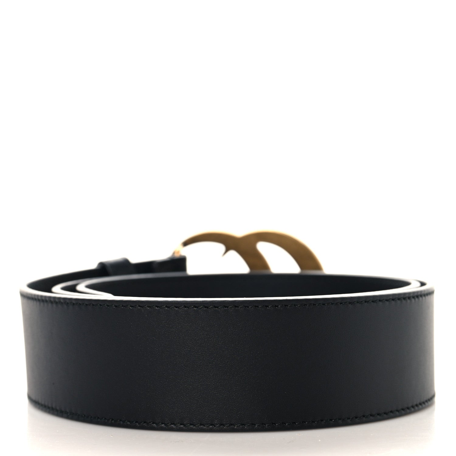 Gucci Calfskin Double G 40mm Belt 85 34 Black 2 of 6