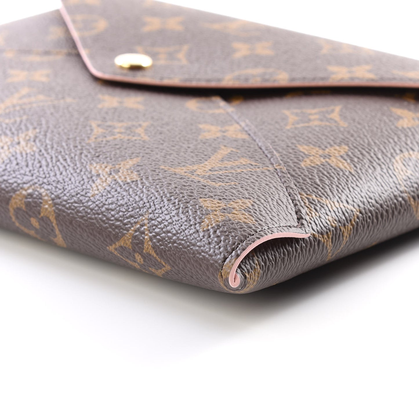 Monogram Large Kirigami Pochette Insert Rose Ballerine