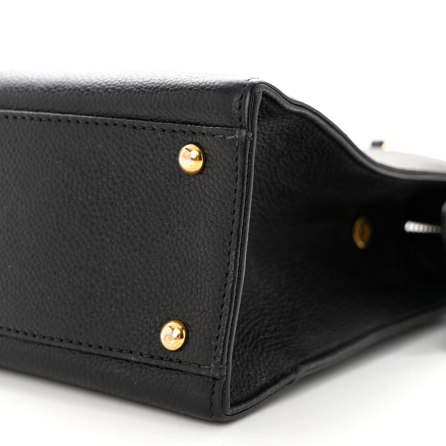 Chanel Caviar CC Shoulder Bag Black 10 of 12