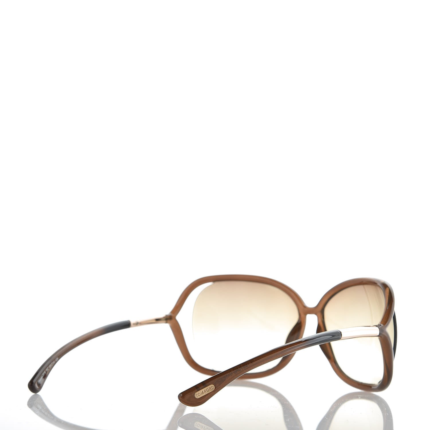 Tom Ford Raquel Sunglasses TF76 Dark Brown 4 of 7