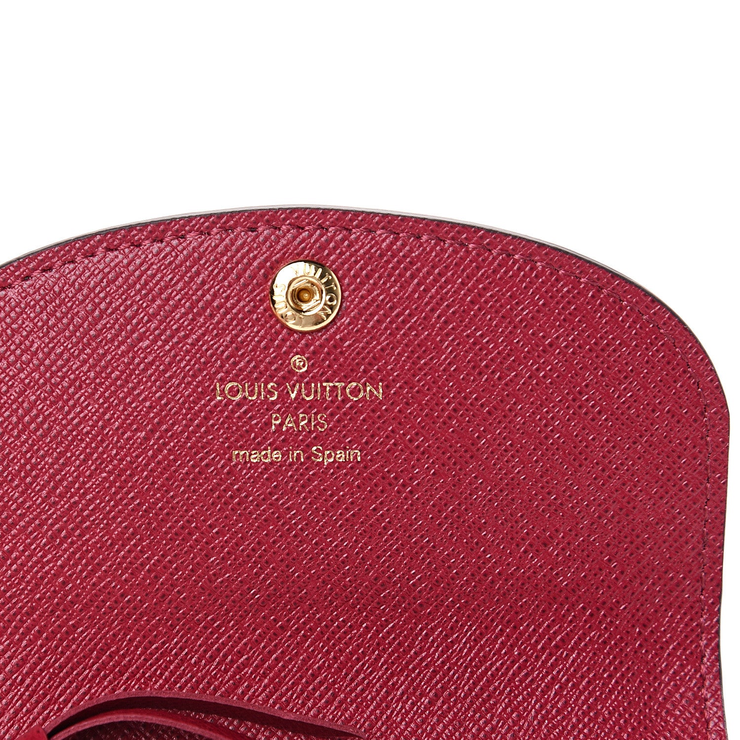Louis Vuitton Monogram Rosalie Coin Purse Fuchsia 5 of 6