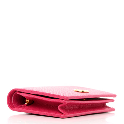 Gucci Dollar Calfskin GG Marmont Card Case Box Pink 4 of 7