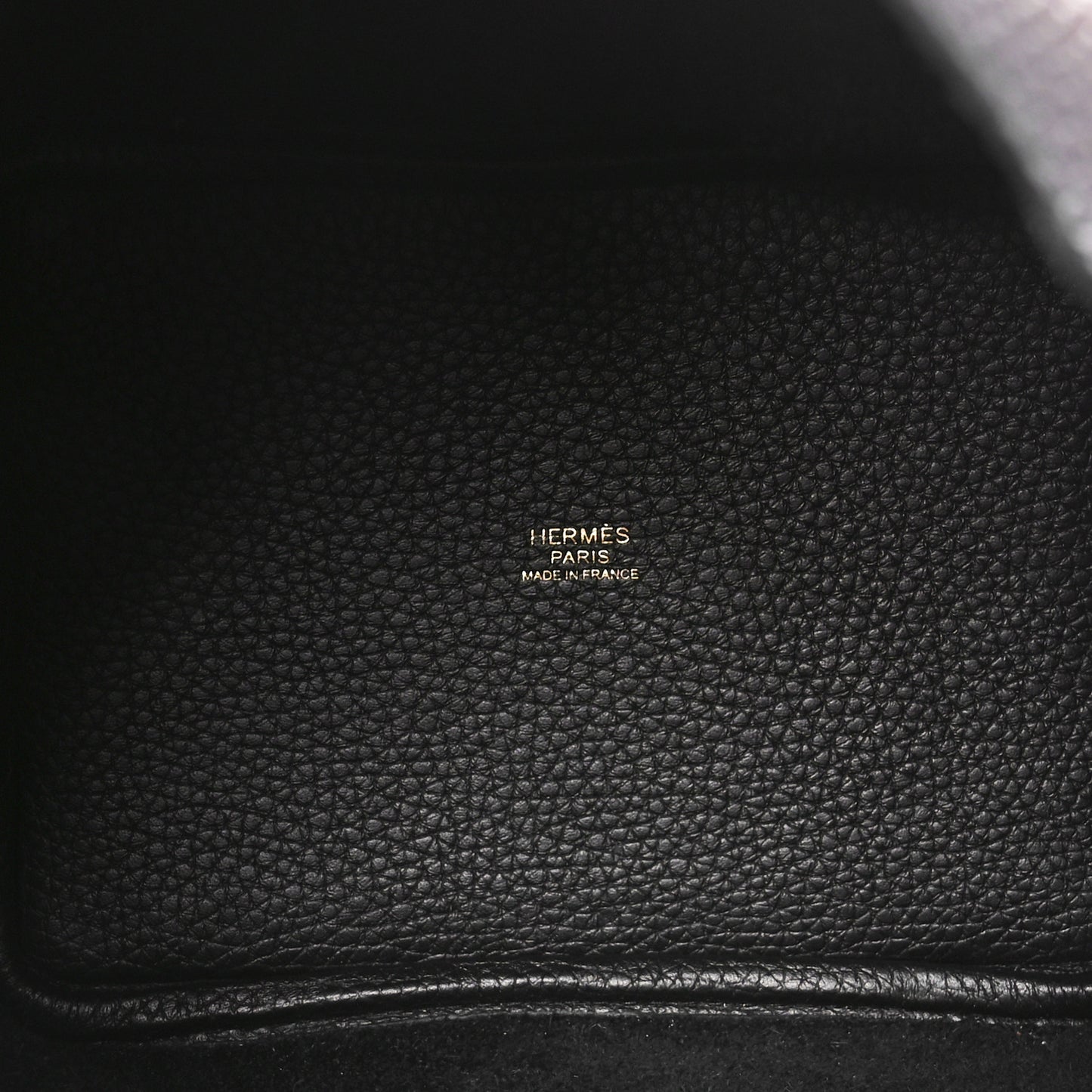 Taurillon Clemence Picotin Lock 18 PM Black