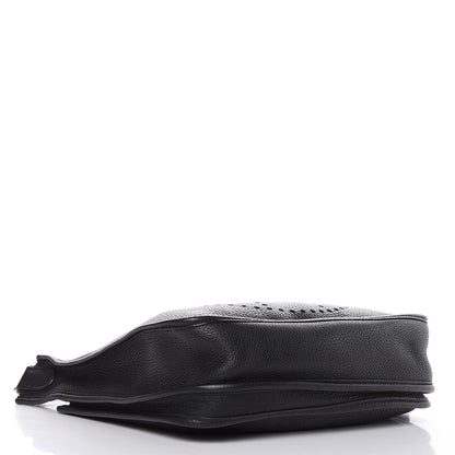Hermes Taurillon Clemence Evelyne III PM Black 4 of 9