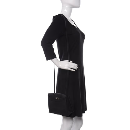 Hermes Swift Kelly Danse II Belt Bag Black 2 of 11