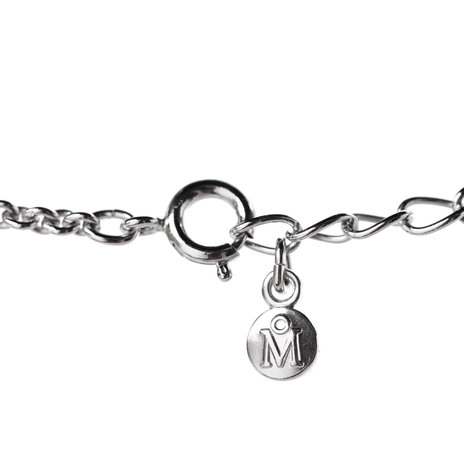 Mikimoto Akoya Pearl Loupe Magnifying Glass Pendant Necklace Silver 6 of 6