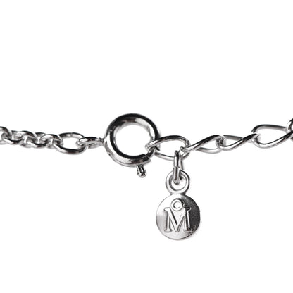 Mikimoto Akoya Pearl Loupe Magnifying Glass Pendant Necklace Silver 6 of 6