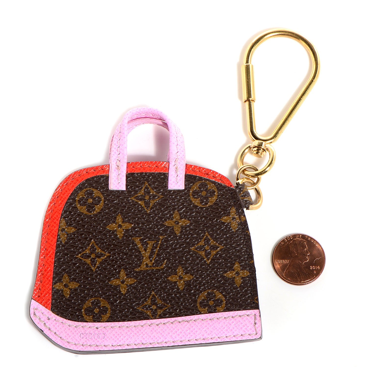 Louis Vuitton Monogram BB Sac Alma Key Holder 2 of 5