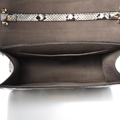 Fendi Python F is Kan I Shoulder Bag White 6 of 8