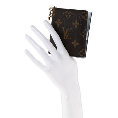 Louis Vuitton Monogram LV Charms Pocket Wallet Azure Blue 2 of 7