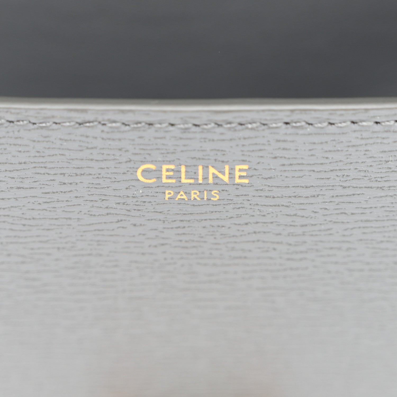 Celine Liege Calfskin Medium Classic Box Flap Bag Grey 6 of 10