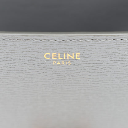 Celine Liege Calfskin Medium Classic Box Flap Bag Grey 6 of 10
