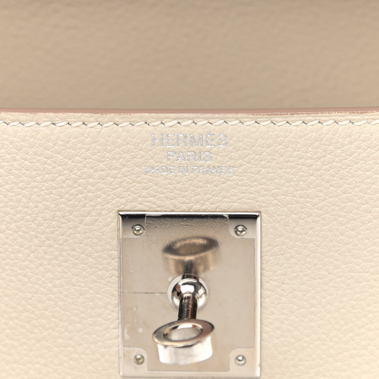 Hermes Togo Au Galop Kelly Retourne 32 Craie Rouge H Fauve Black 6 of 12