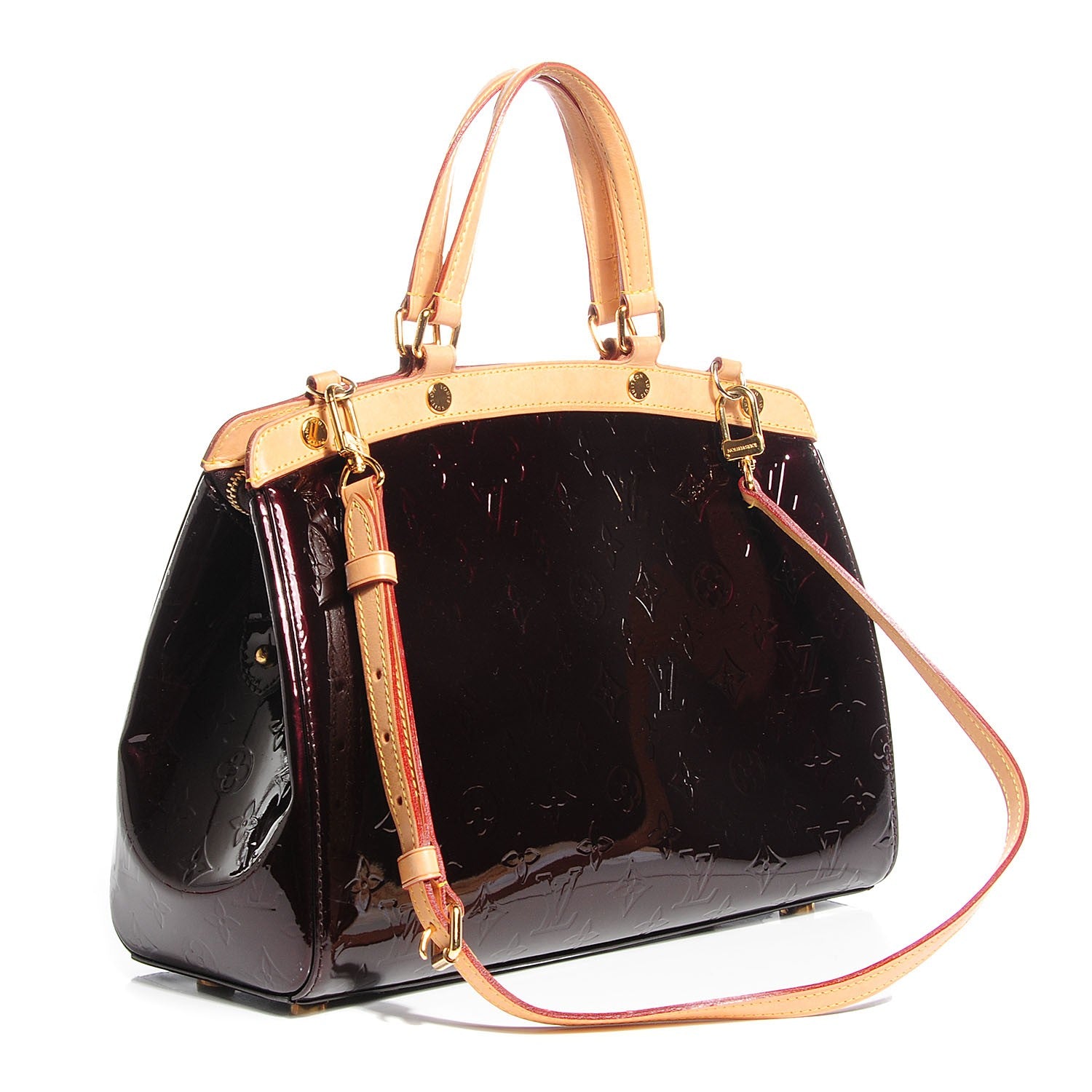 Louis Vuitton Vernis Brea MM Amarante 3 of 8