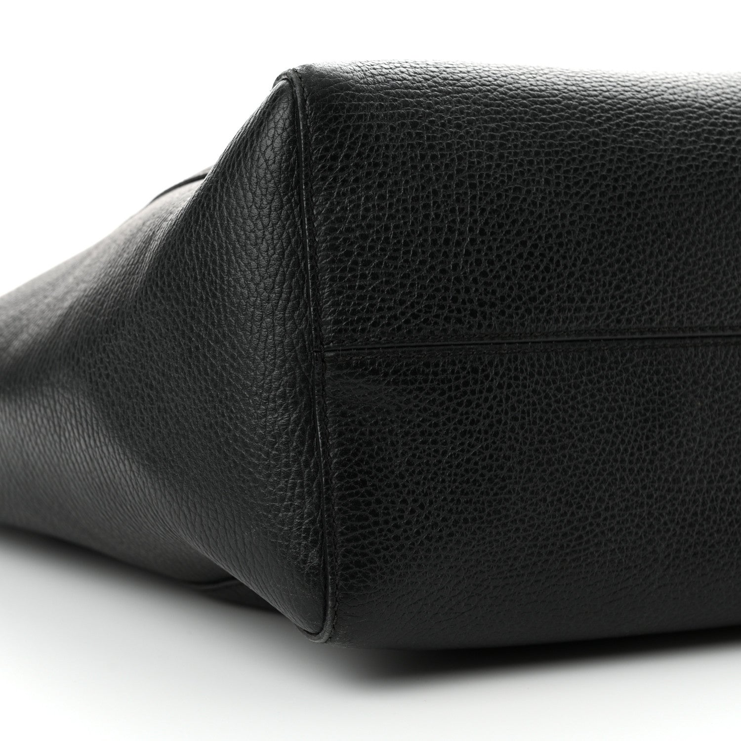 Gucci Pebbled Calfskin Medium Swing Tote Black 8 of 22