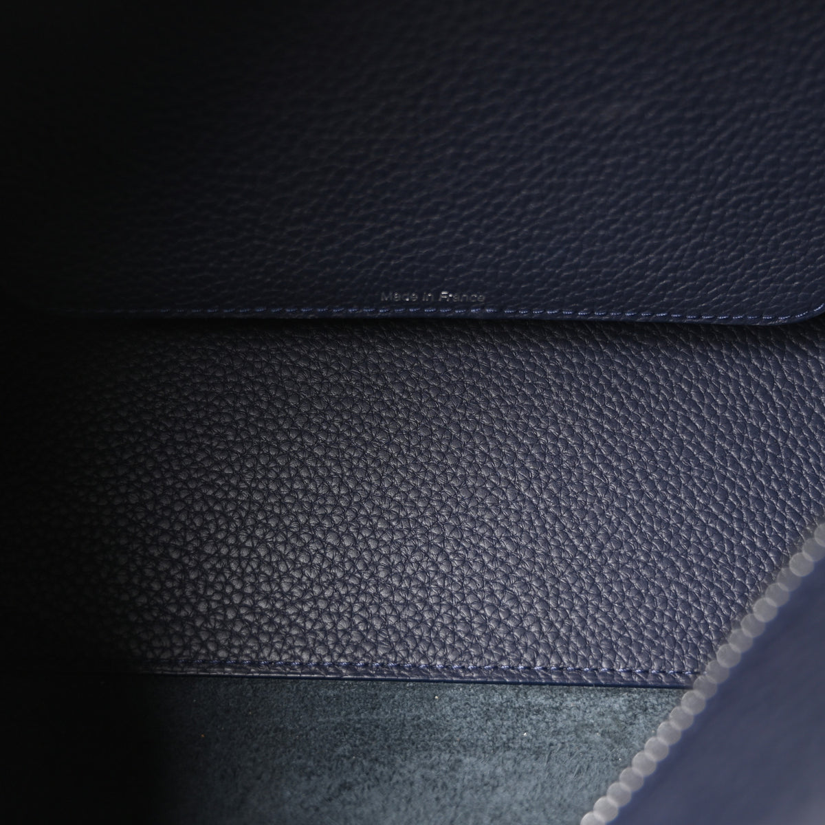 Taurillon Soft Cool Box MM Satchel Navy