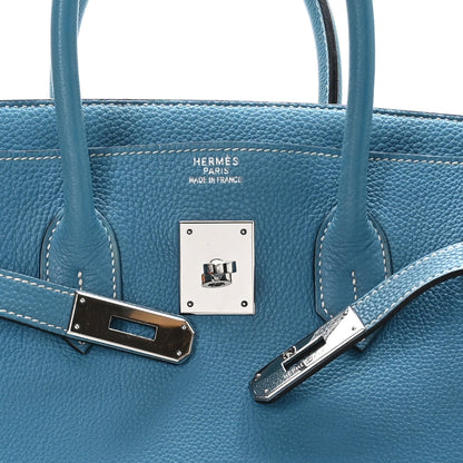 Hermes Togo Birkin 35 Blue Jean 6 of 12