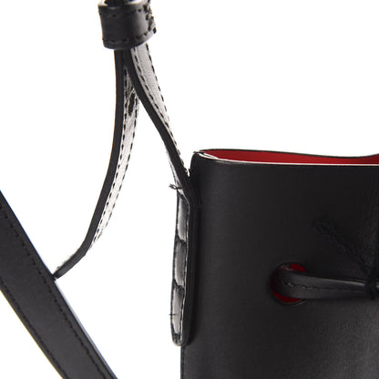 Mansur Gavriel Calfskin Mini Bucket Bag Black Flamma 14 of 20