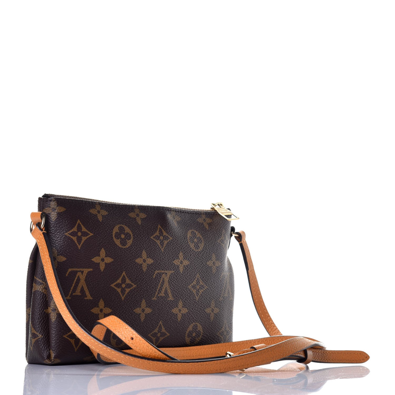 Louis Vuitton Monogram Pallas Crossbody Safran 3 of 10