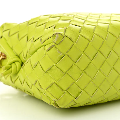 Bottega Veneta Nappa Intrecciato Small Loop Camera Bag Acid Kiwi 8 of 16
