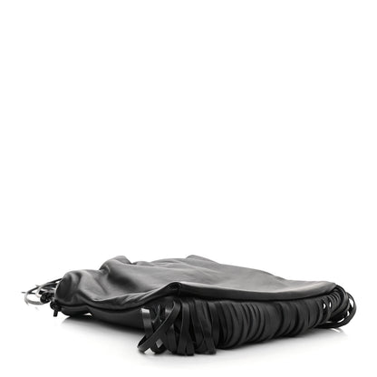 Bottega Veneta Nappa The Fringe Pouch Shoulder Bag Black 6 of 12