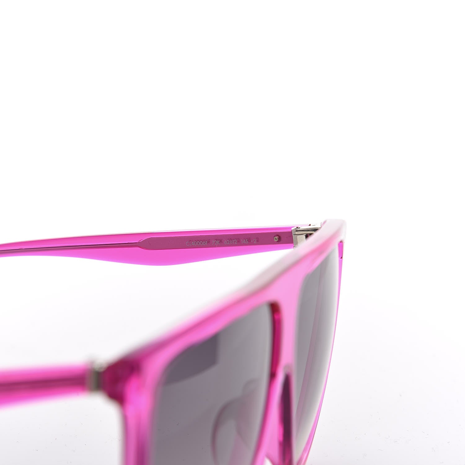 Celine Thin Shadow Sunglasses CL40006F Pink 5 of 6