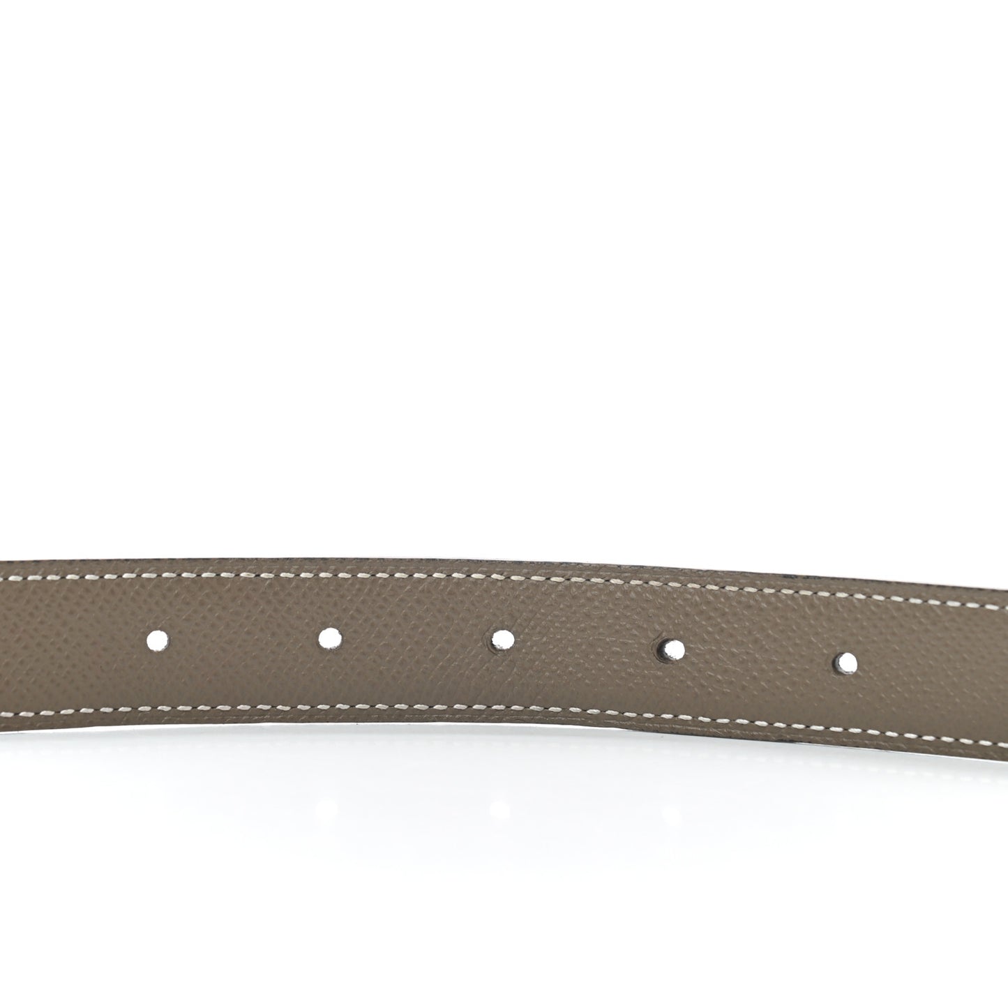 Swift Epsom 24mm H Belt 75 Black Etoupe